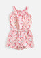 tota printed on girls jumpsuit